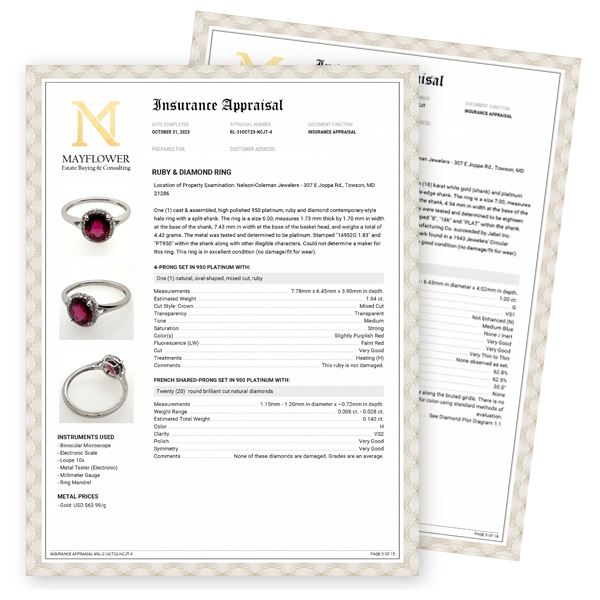 sample appraisal report