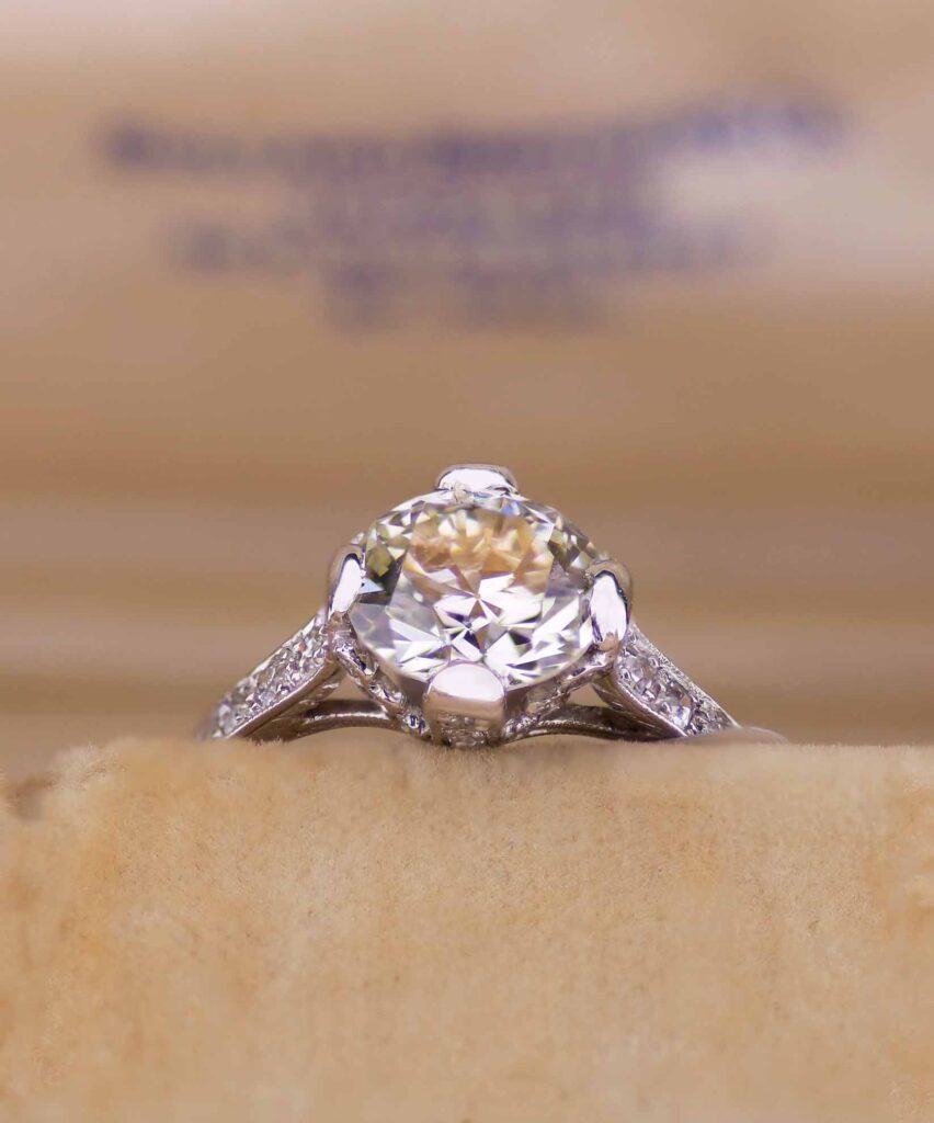 selling antique diamond rings